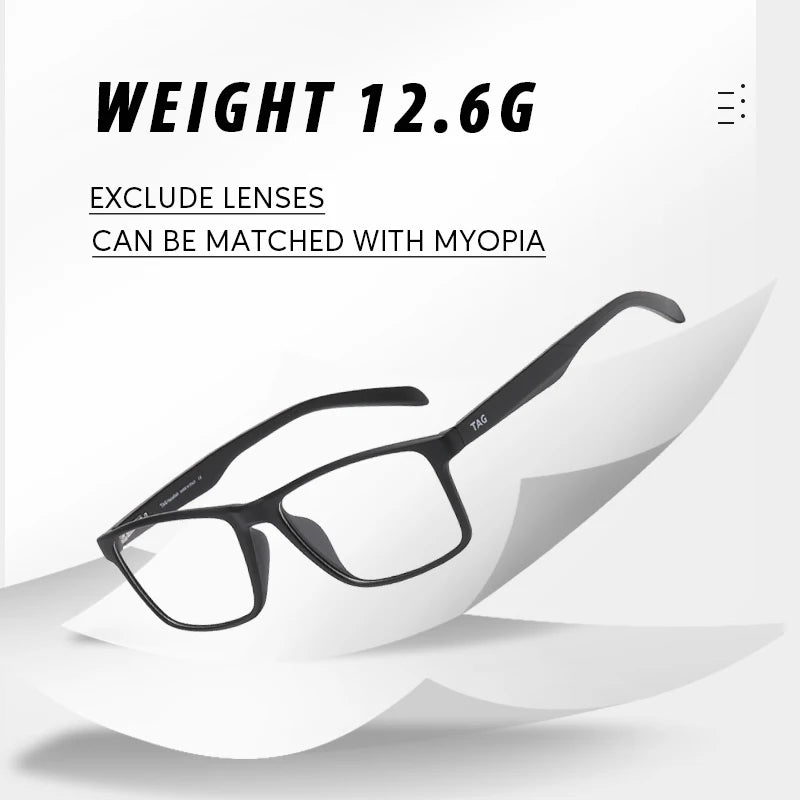 Ultralight Retro Eyeglasses Frames | Stylish Unisex Specs