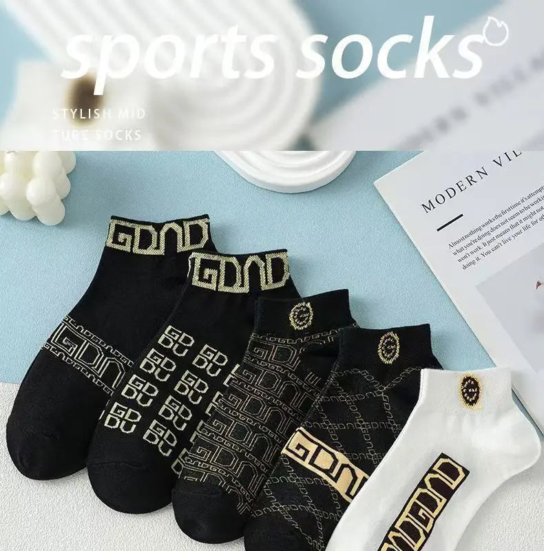 Men's Winter Ankle Socks | Breathable Low-Cut Fashion Socks