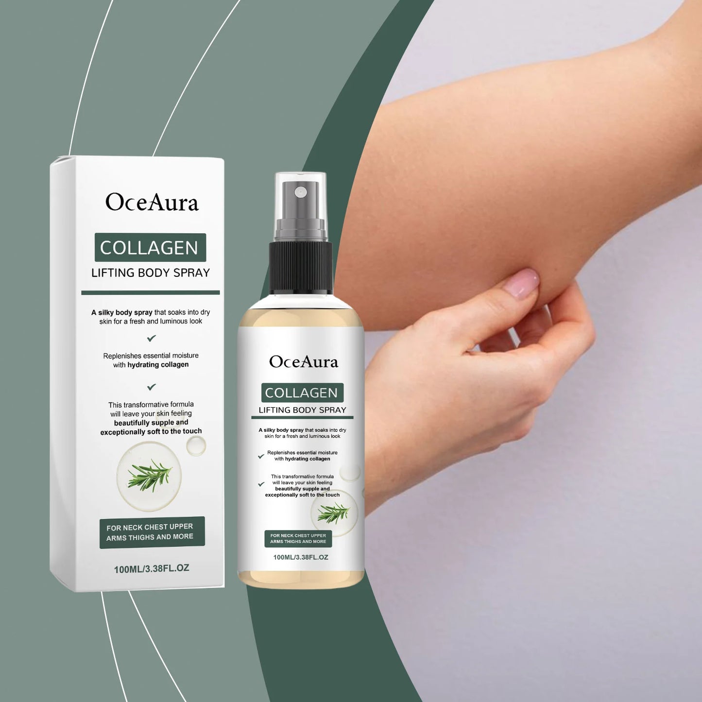 Firming Collagen Body Oil for Cellulite & Dry Skin Relief