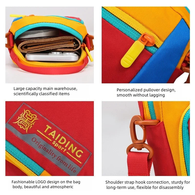 Versatile Lightweight Waterproof Crossbody Bag for All Activities