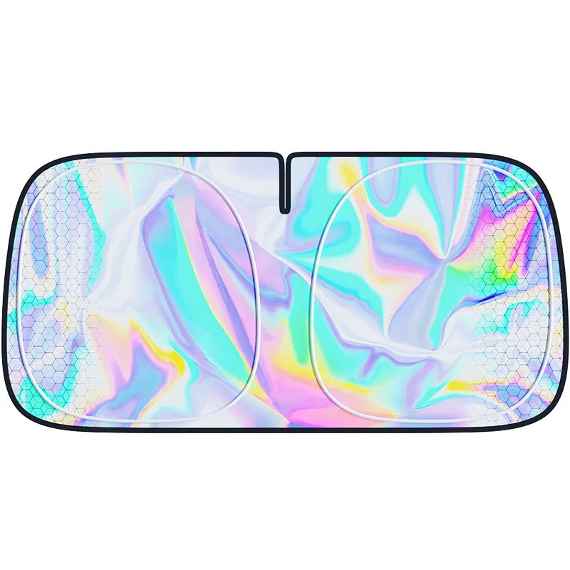Folding Car Windshield Sun Shade Cover | UV Protection Visor