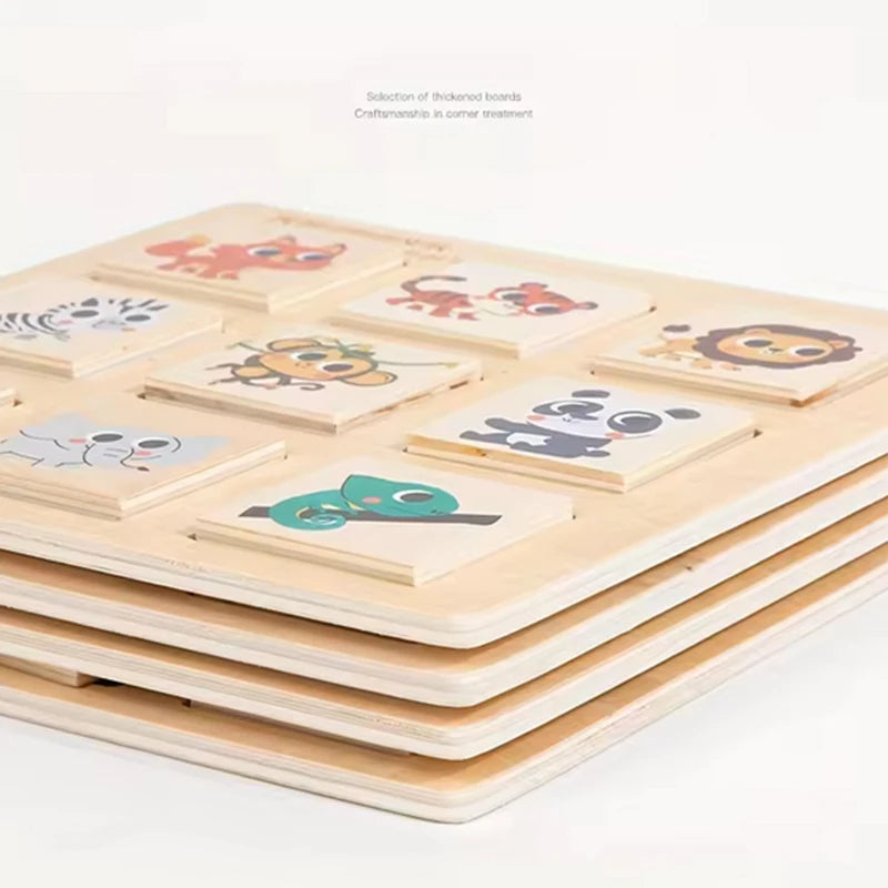 Wooden Cognitive Matching Puzzle | Fun Educational Toy for Kids