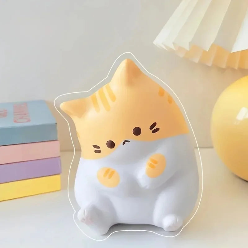 Soft Cartoon Cat Pop Fidget Toy | Stress Relief for All Ages