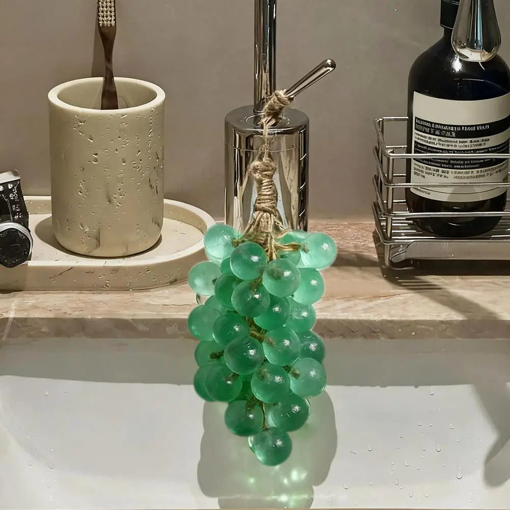 Crystal Clear Grape Shaped Soap Bar | Natural Fragrant Bathing