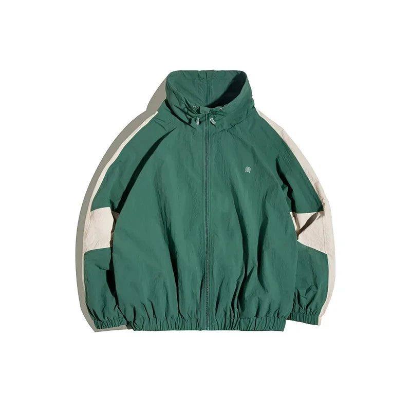 Men's Casual Detachable Double Zipper Jacket | Stylish Spring & Fall Coat