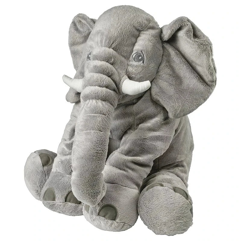 40cm Soft Elephant Plush Toy | Adorable Baby Pillow Decoration