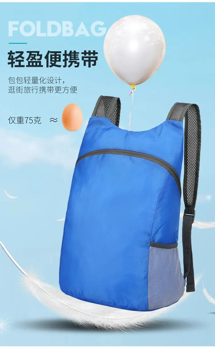 Lightweight Packable Backpack | Ultralight Travel Folding Bag