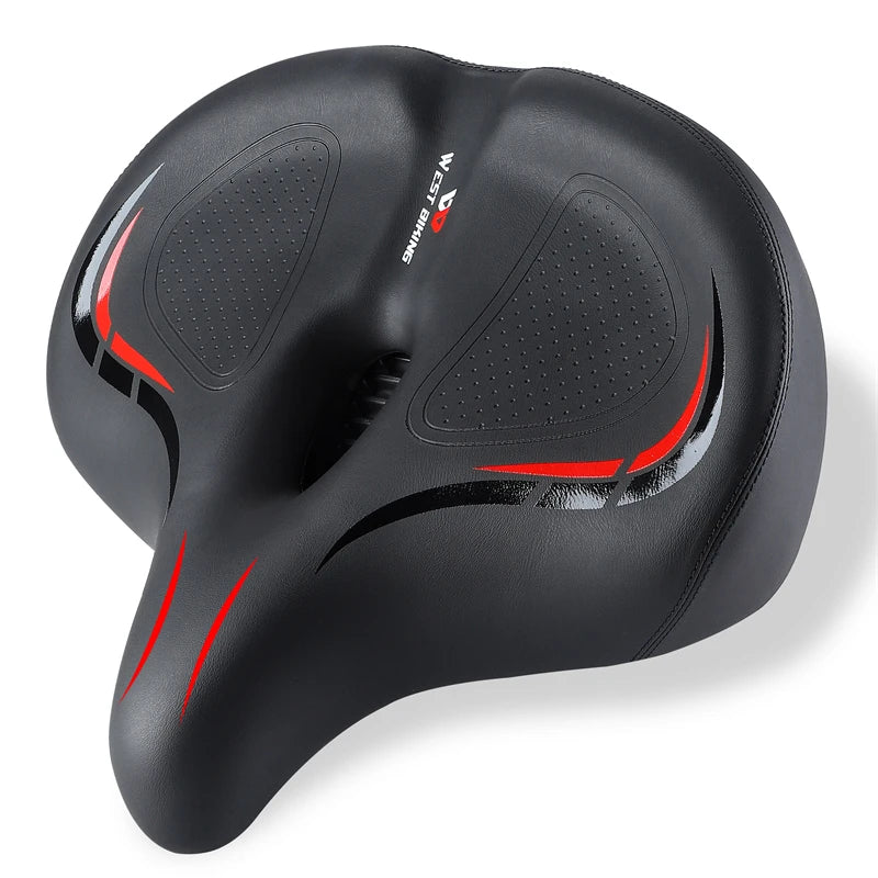 Oversize Comfortable Bicycle Saddle | Breathable Bike Seat Cushion