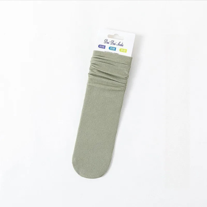 Stylish Women's Summer Long Socks | Soft & Trendy Footwear