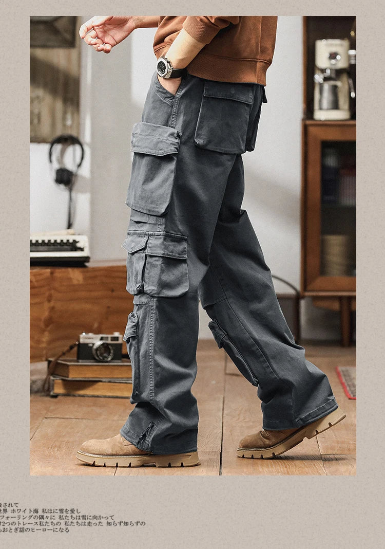 Versatile Men's Cargo Jogger Pants for Outdoor Adventures