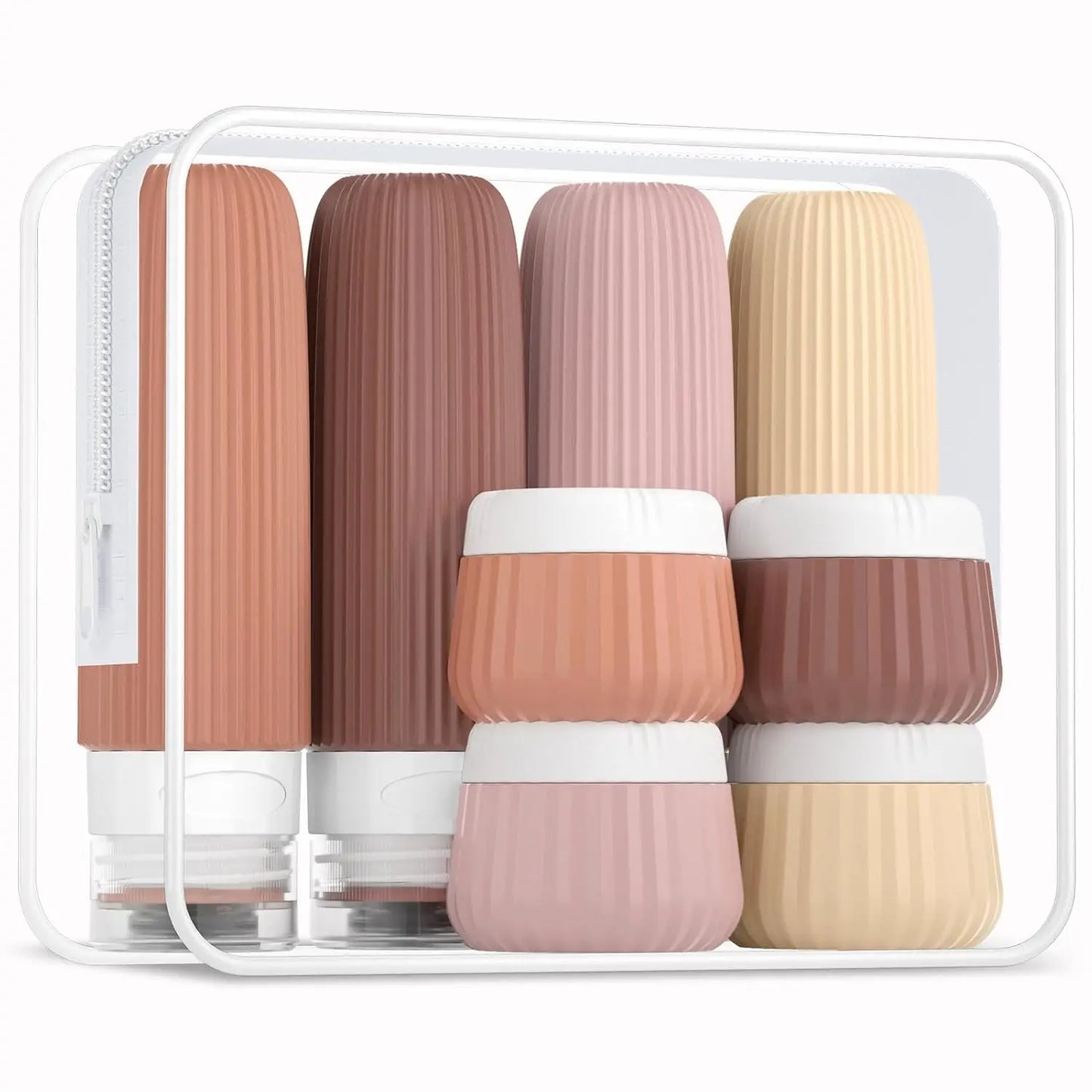 TSA-Approved Silicone Travel Bottles | Leak-Proof & BPA-Free