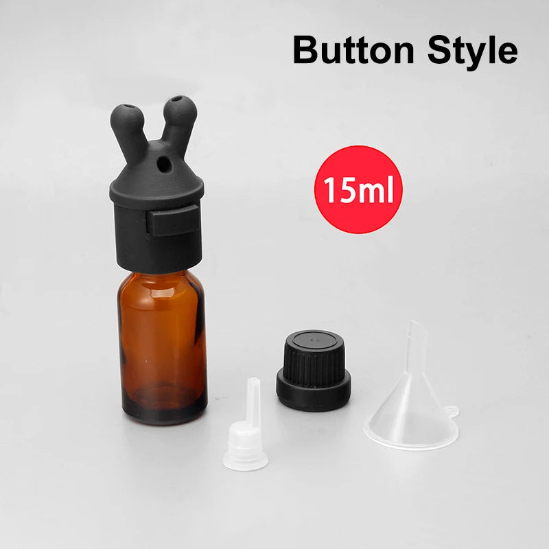 Mini Leakproof Essential Oil Inhaler Bottle | Portable Aromatherapy Dispenser