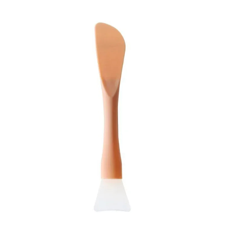 Dual-Use Silicone Facial Mask Brush with Scraper | Perfect Beauty Tool