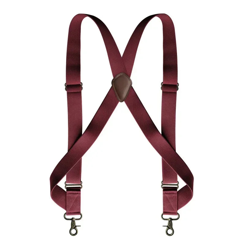 Adjustable Men's Suspenders | Stylish Elastic Braces for Pants