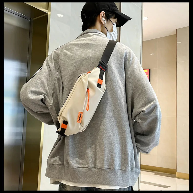 Versatile Chest Bag for Casual Wear | Large Capacity Crossbody Bag