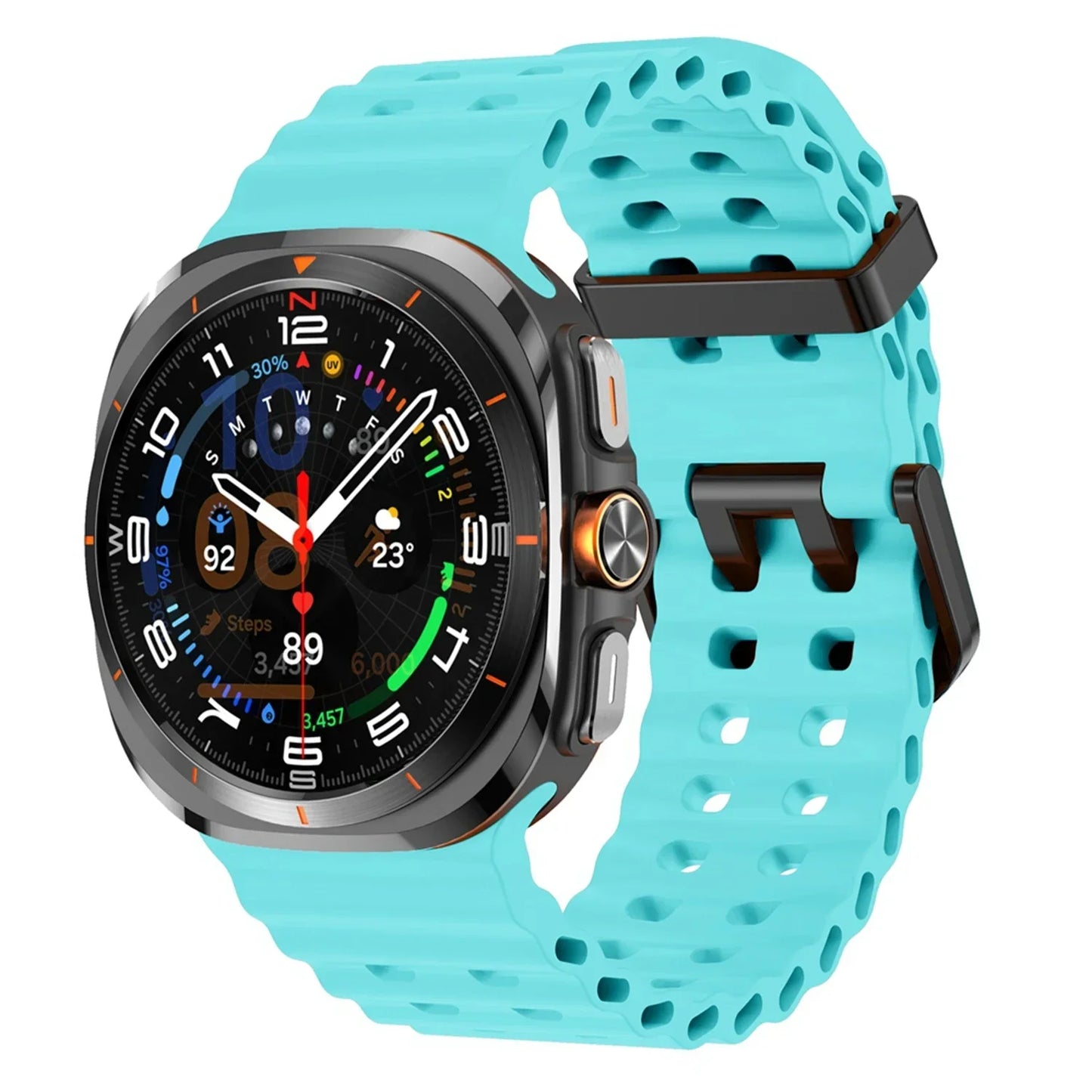 Silicone Watch Strap for Galaxy Watch Ultra 47mm | Comfortable & Stylish