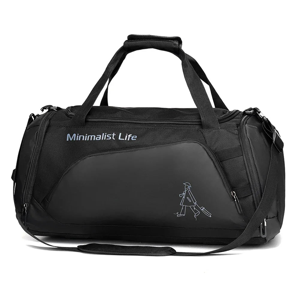 Waterproof Nylon Gym Bag | Perfect for Fitness & Travel