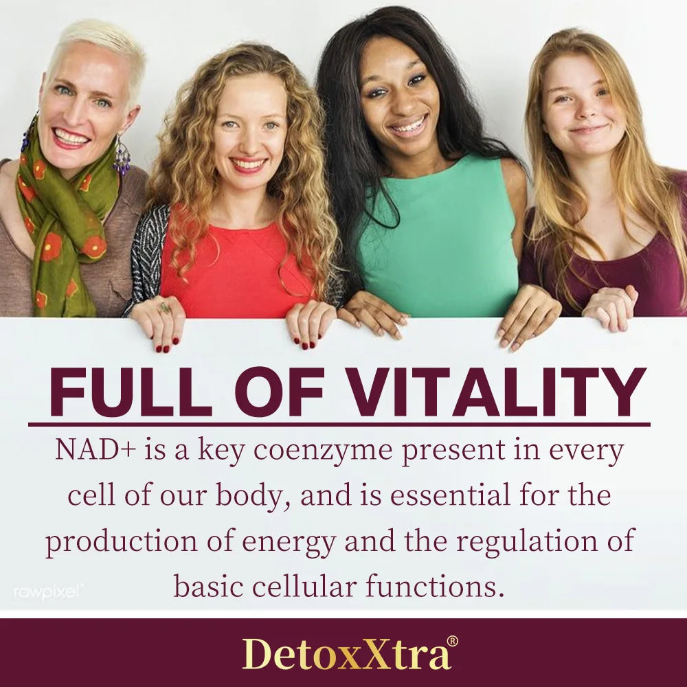 Powerful NAD+ Resveratrol Supplement | Boost Energy & Anti-Aging