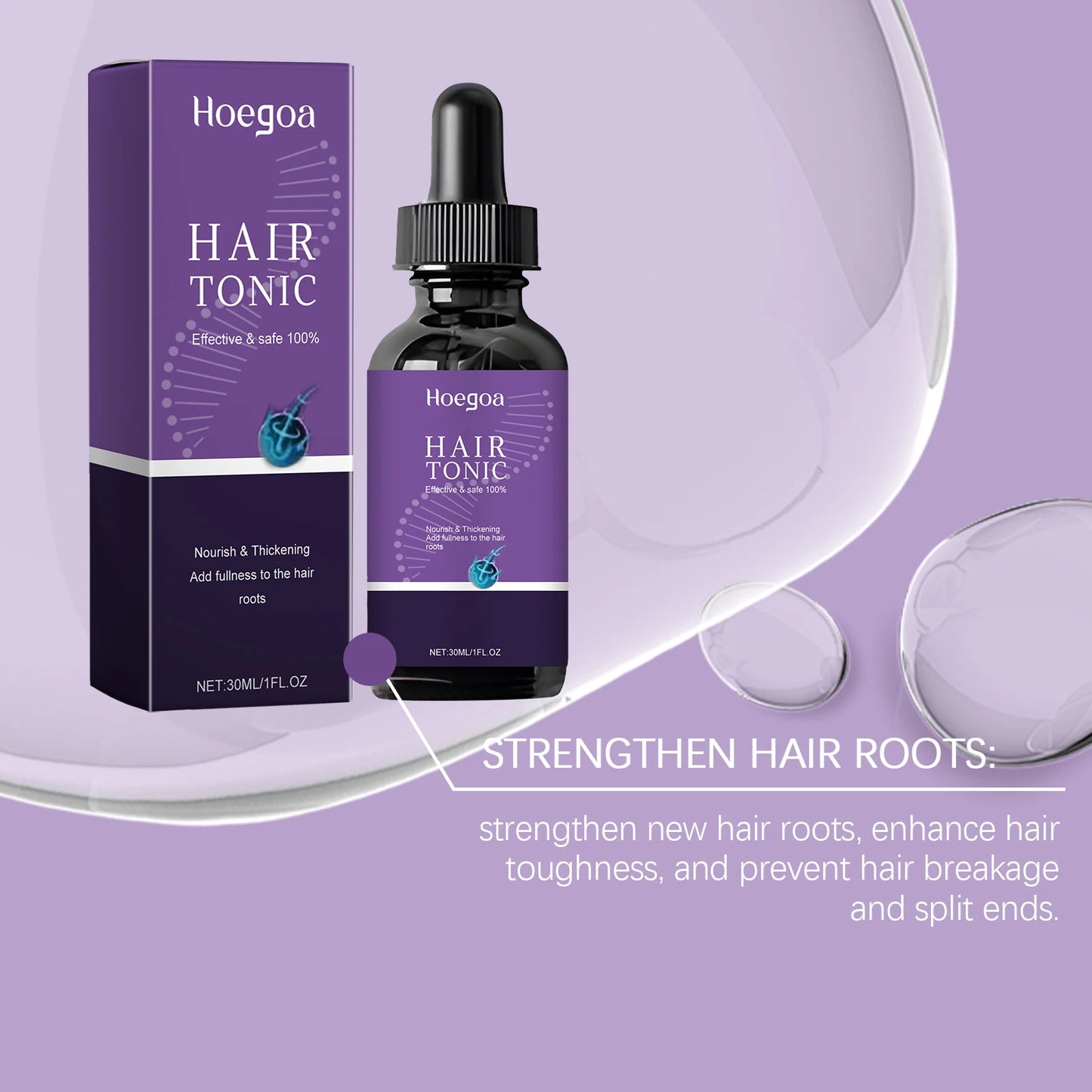 Hair Growth Serum for Thicker, Fuller Hair | Nourishing Treatment