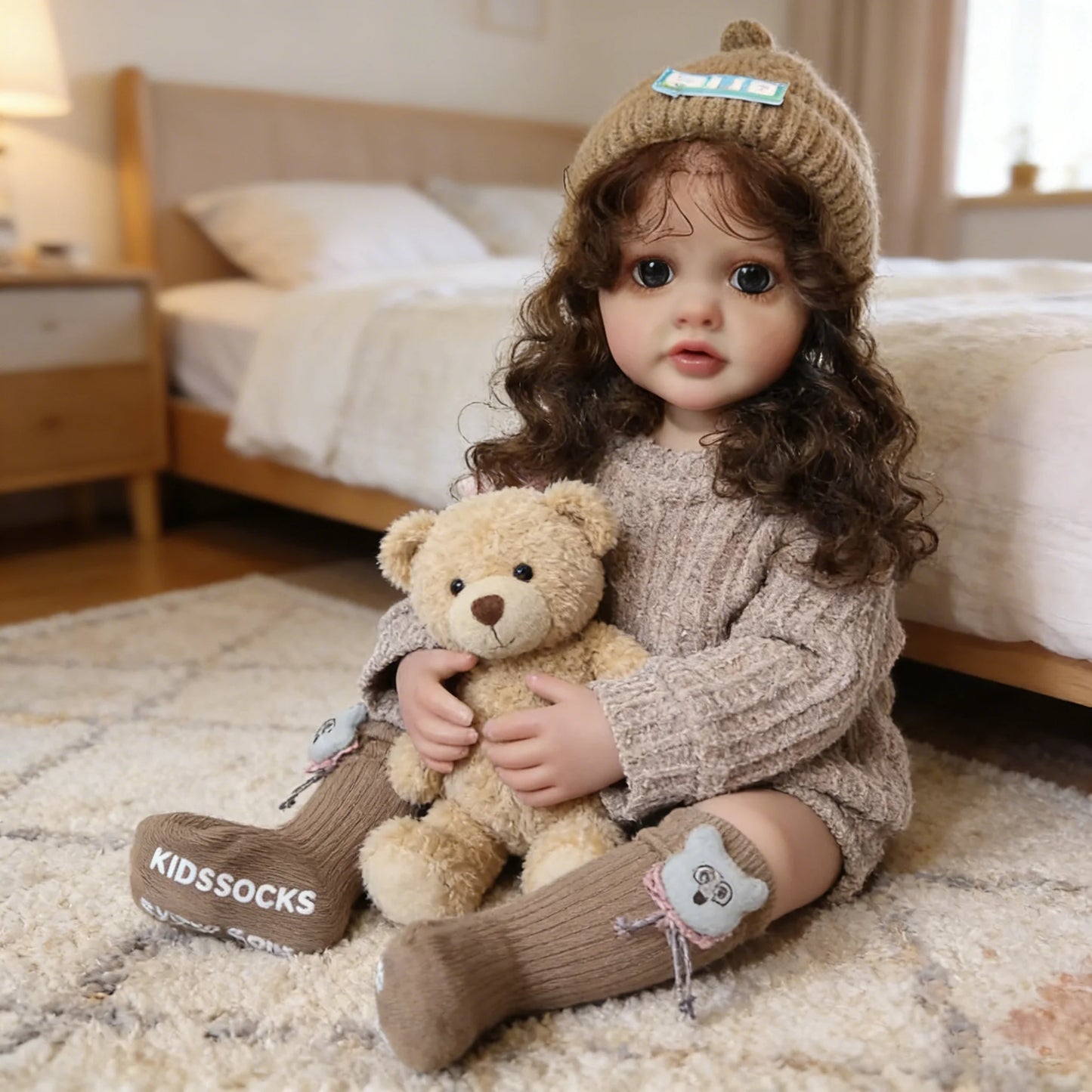 Muñeca Bebé Reborn Realista | Figura de Vinilo Suave de Niño Pequeño