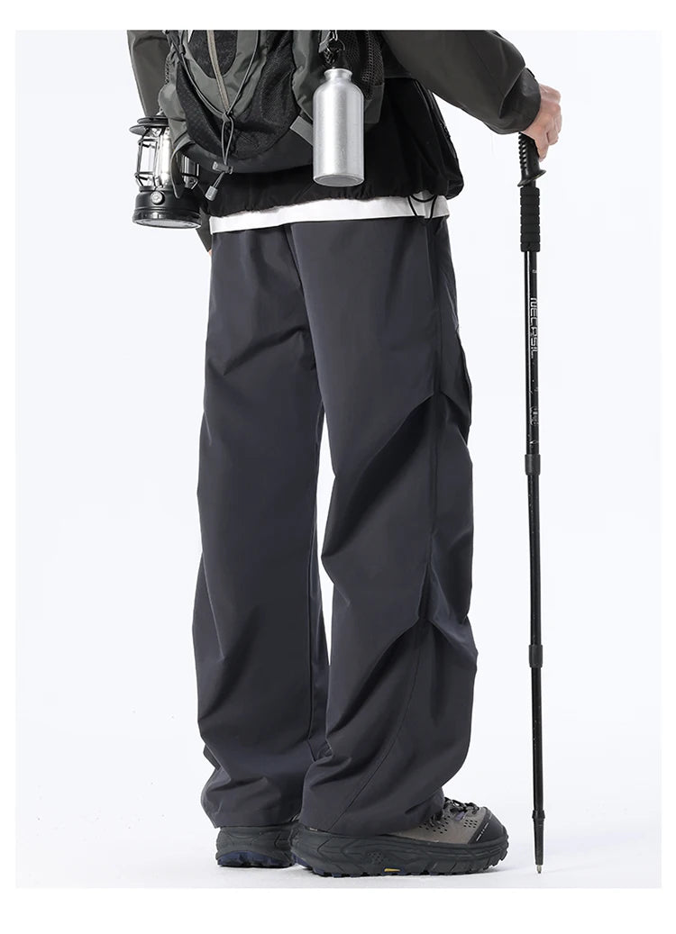 Men's Multi-Pocket Cargo Overalls | Stylish Baggy Trousers for Summer