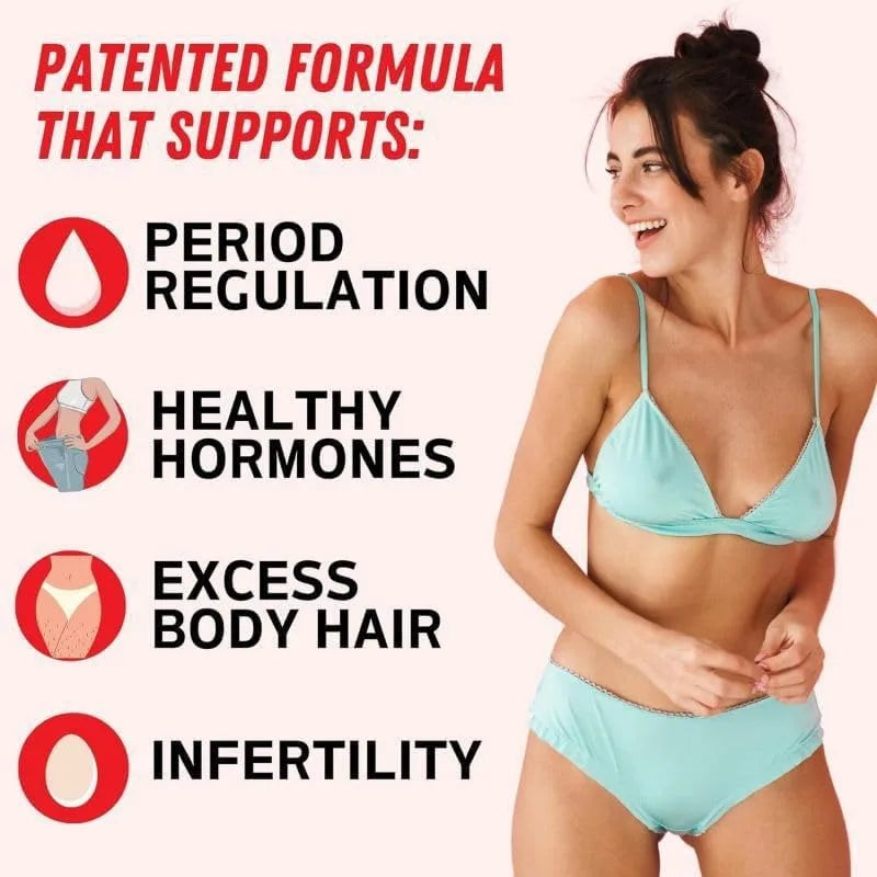 Hormone Balance Support Supplement | Myo-Inositol & Omega 3 Blend