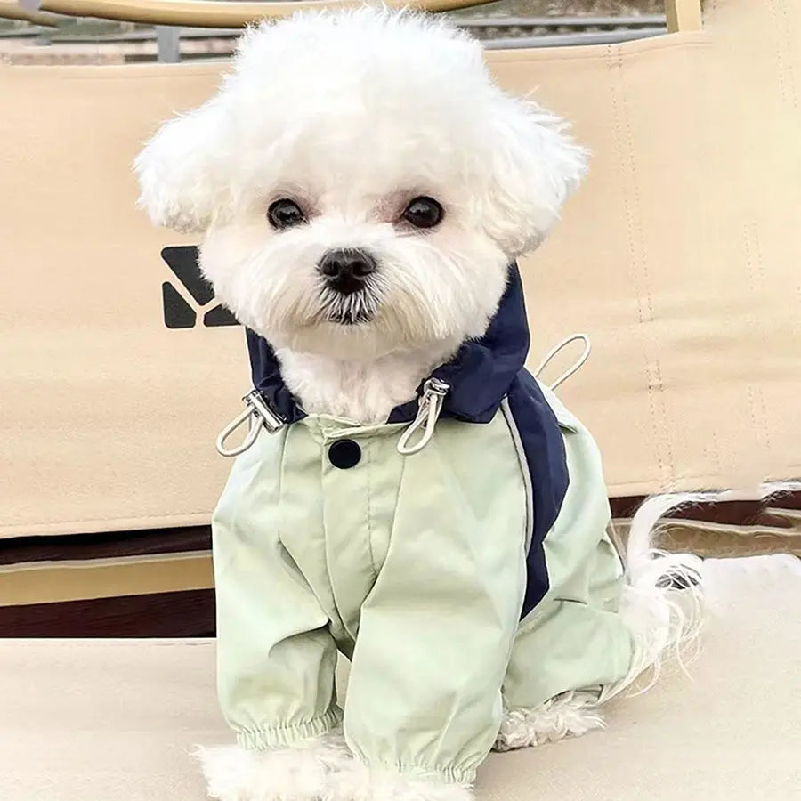 Waterproof Pet Raincoat for Dogs & Cats | Windproof Work Jacket