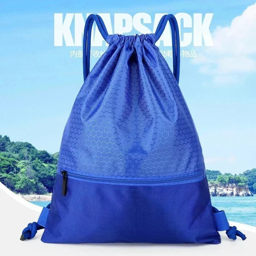 Lightweight Drawstring Fitness Backpack | Perfect for Sports and Travel