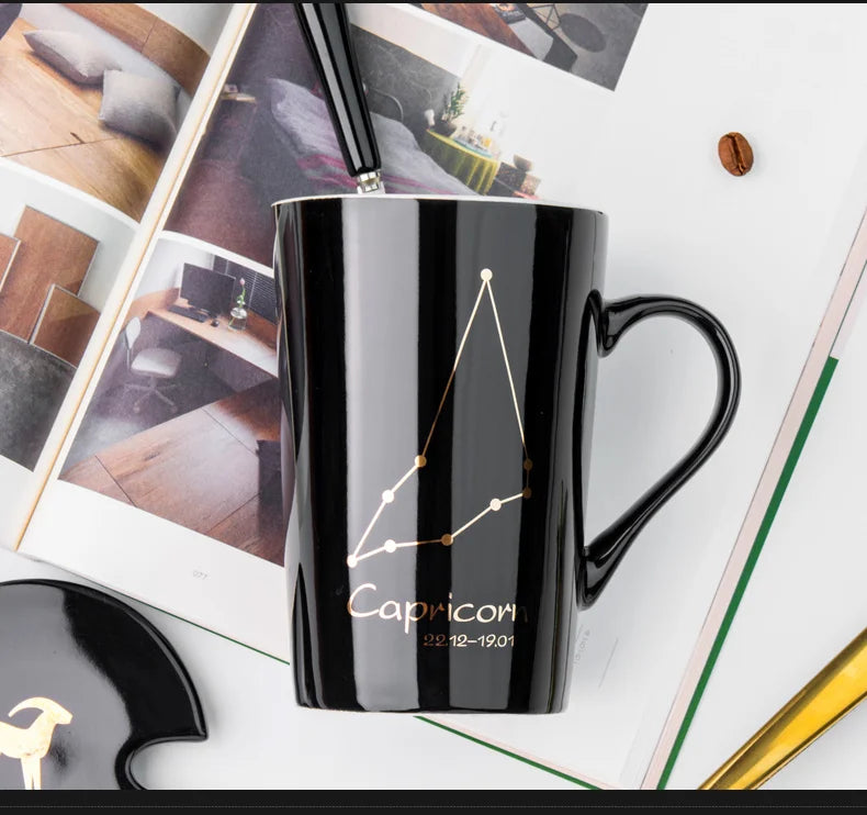 Creative 12 Constellations Ceramic Mugs | Unique Drinkware Gift