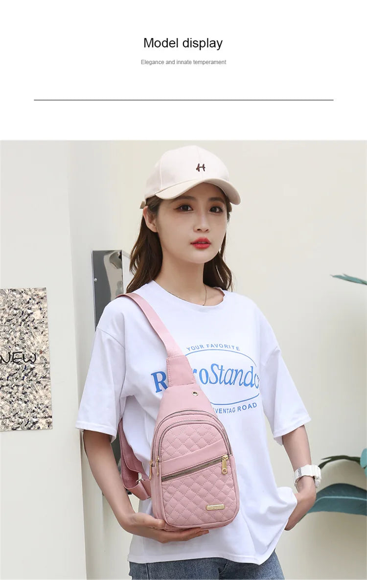 Women's Multi-Layer Embroidered Backpack | Casual Outdoor Style