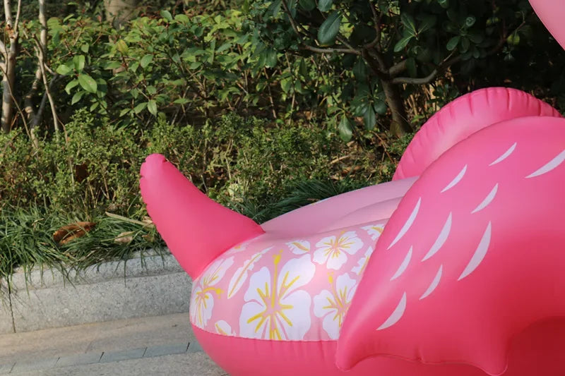 Inflatable Flamingo Lounge Chair | Summer Pool Float Water Toy