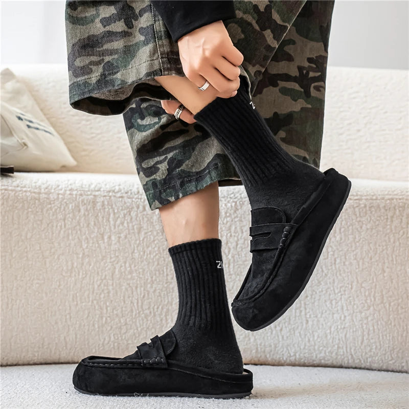 Comfortable Men's Casual Leather Loafers | Perfect for Driving