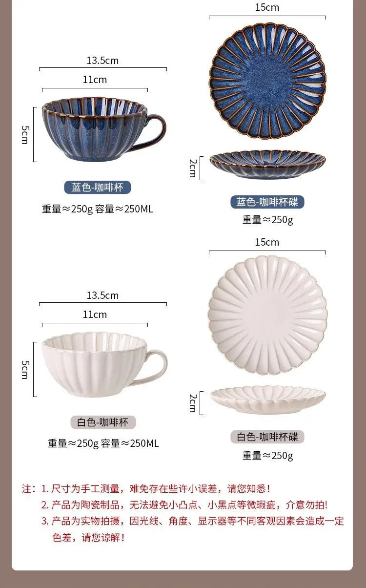 Elegant Japanese Retro Teapots & Ceramic Mugs Set for Tea Lovers