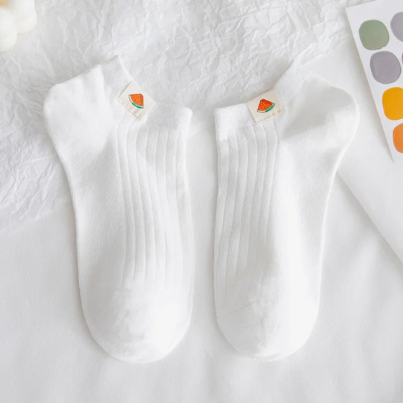 Cute Cartoon Low Cut Ankle Socks for Women | Cozy Summer Footwear
