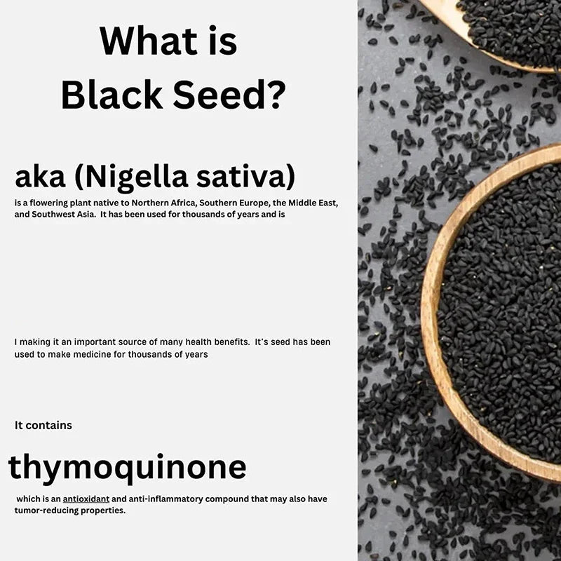 Black Seed Oil Capsules | Natural Immune, Joint & Skin Support