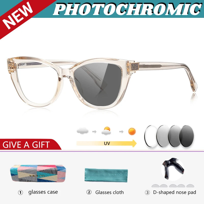 Stylish Cat's Eye Women's Anti-Blue Light Reading Glasses