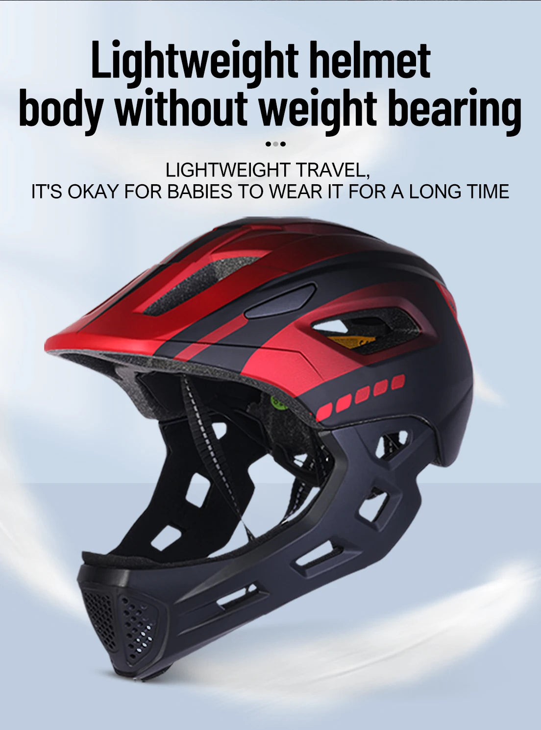 Children's Full Face Bike Helmet | Lightweight & Breathable Safety Gear
