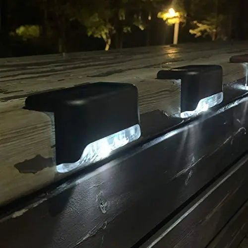Solar Powered Deck Lights | Waterproof LED Step Lights