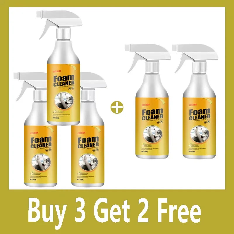 Powerful Multifunctional Car Upholstery Cleaner | Waterless Wash