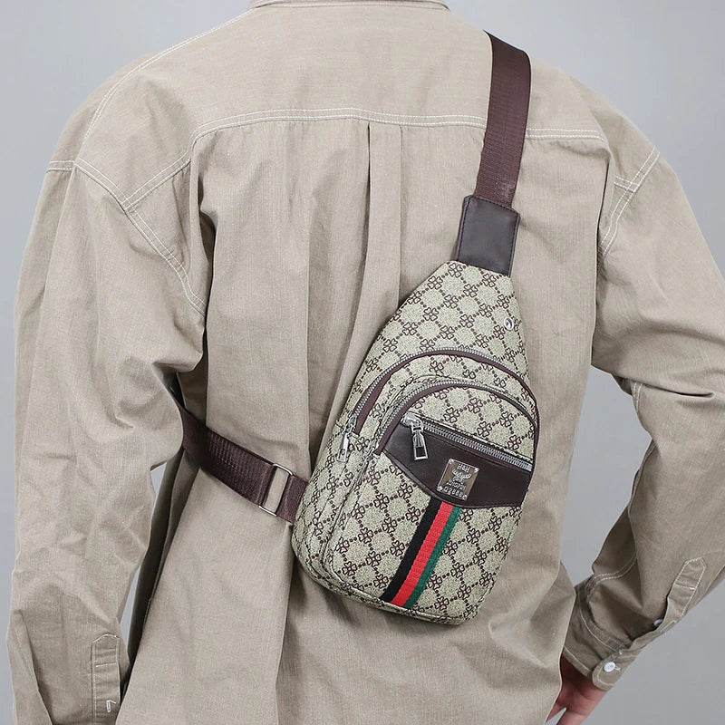 Men's Multifunctional Messenger Bag | Casual Crossbody Handbag