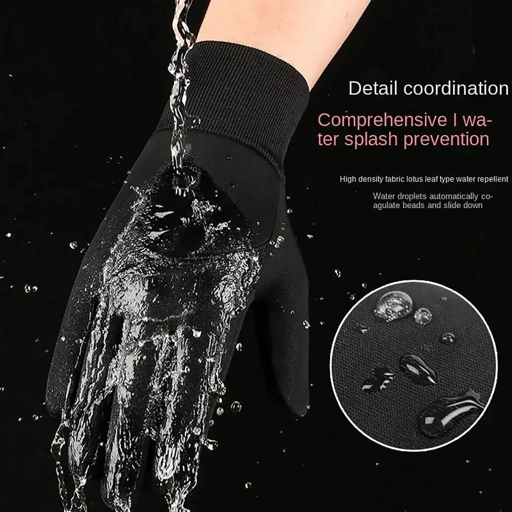 Warm Windproof Touch Screen Cycling Gloves for Autumn & Winter