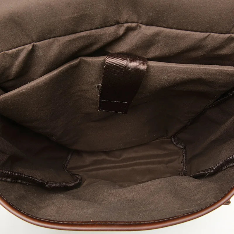 Men's Vintage Leather Backpack | Large Capacity Multifunctional Bag