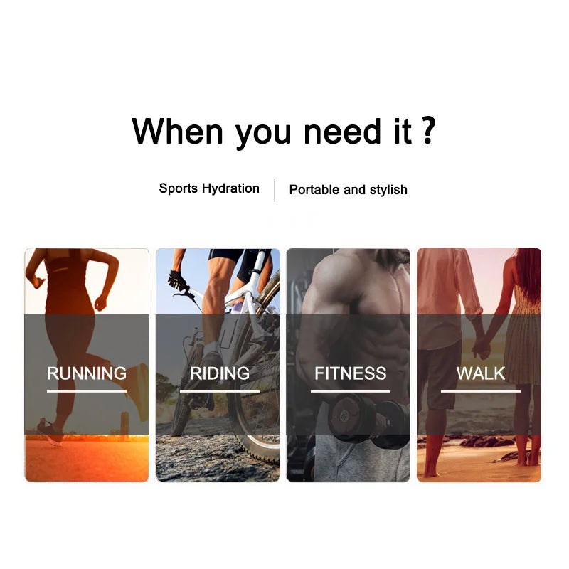 Portable Fruit-Scented Water Bottle with Flavor Pods for Sports