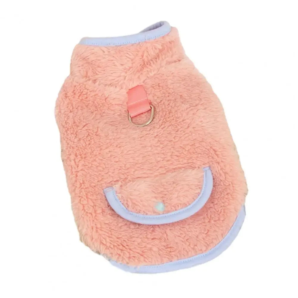 Reversible Plush Dog Pullover | Cozy Winter Pet Clothing