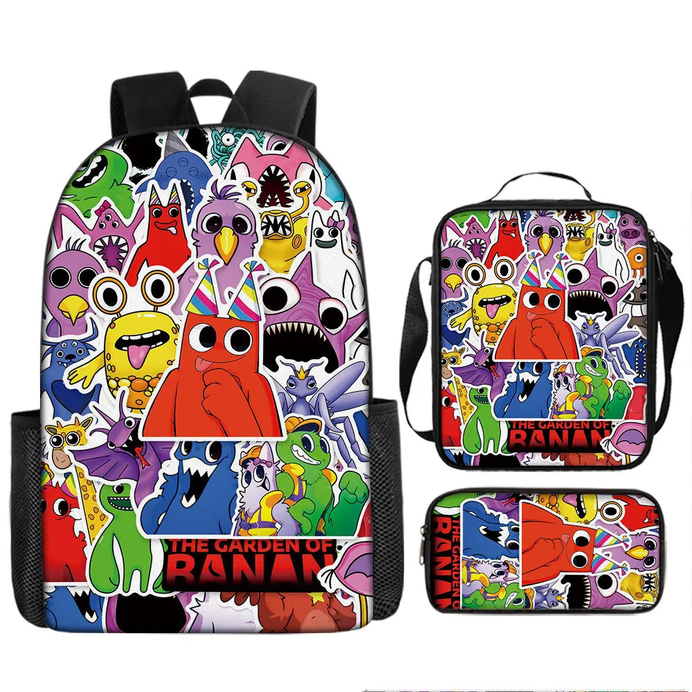 Stylish Garden Game Backpack | Versatile Student Shoulder Bag