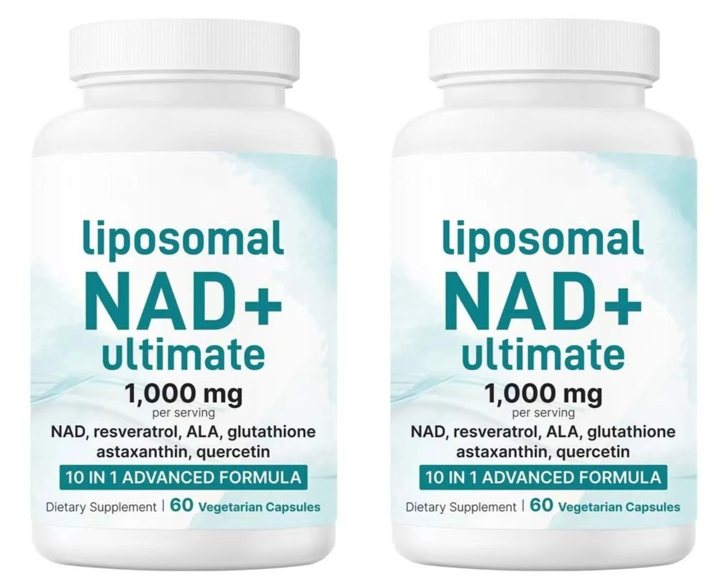 Liposomal NAD+ 1000mg 10 in 1 Formula | Daily Vitality Capsules