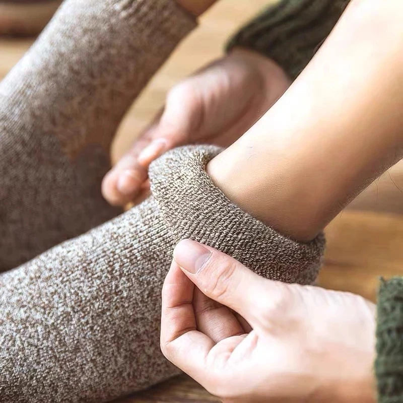 Cozy Winter Warm Wool Socks | Thick & Comfortable for All