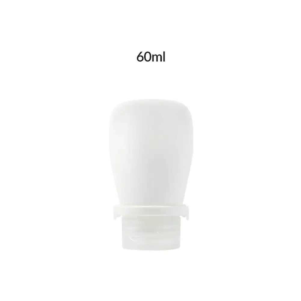 Silicone Travel Bottle Set | Leakproof Refillable Cosmetic Containers