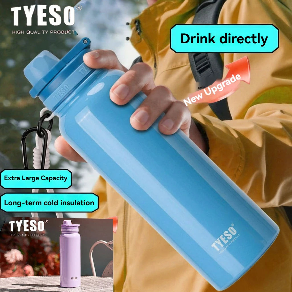 Insulated Stainless Steel Thermos Bottle | Perfect for Outdoor Travel