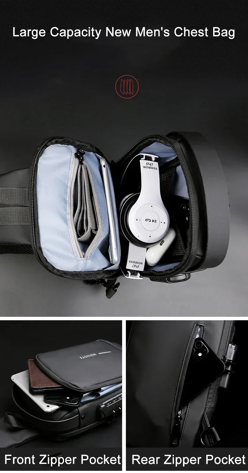 Multifunctional Sling Shoulder Bag | Versatile Travel & School Backpack